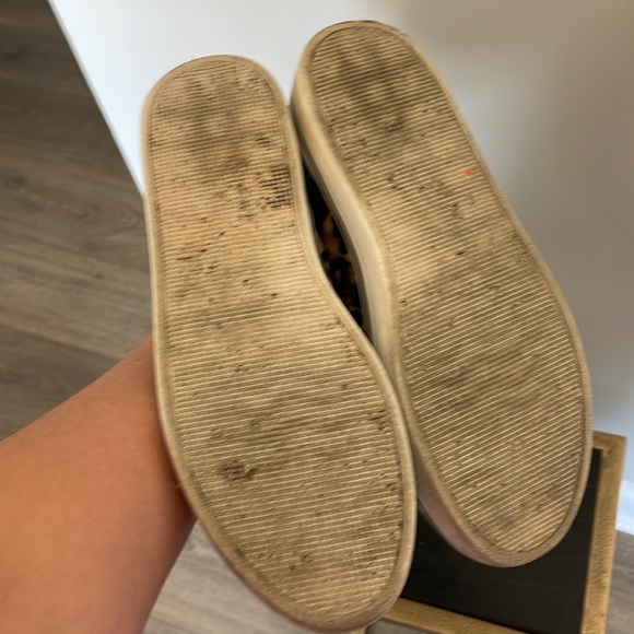 Steve Madden Riga Leopard Print Slip On Sneakers - Picture 5 of 10